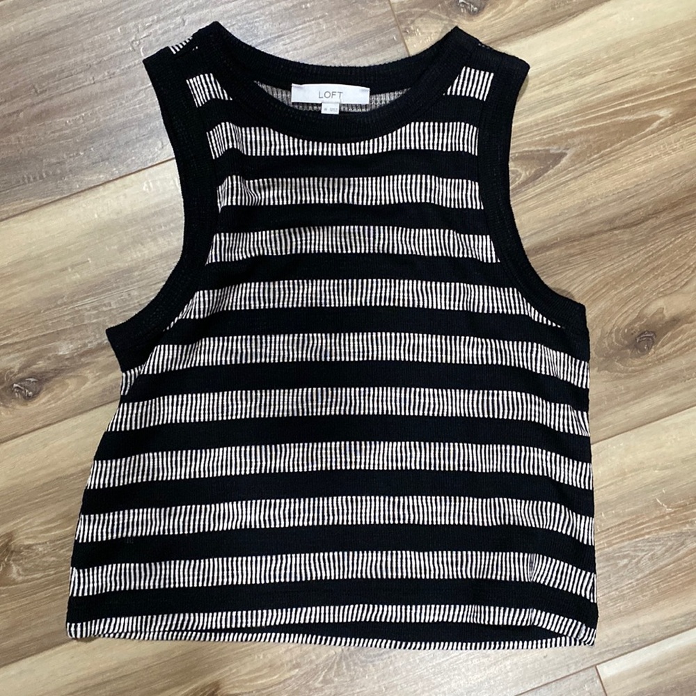 LOFT Cropped Tank Top